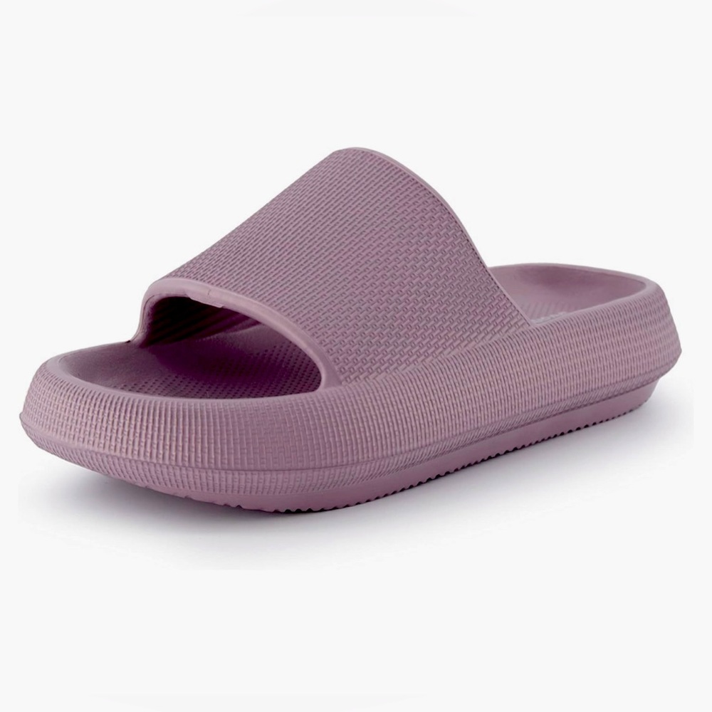 Cushionaire Slides- Purple